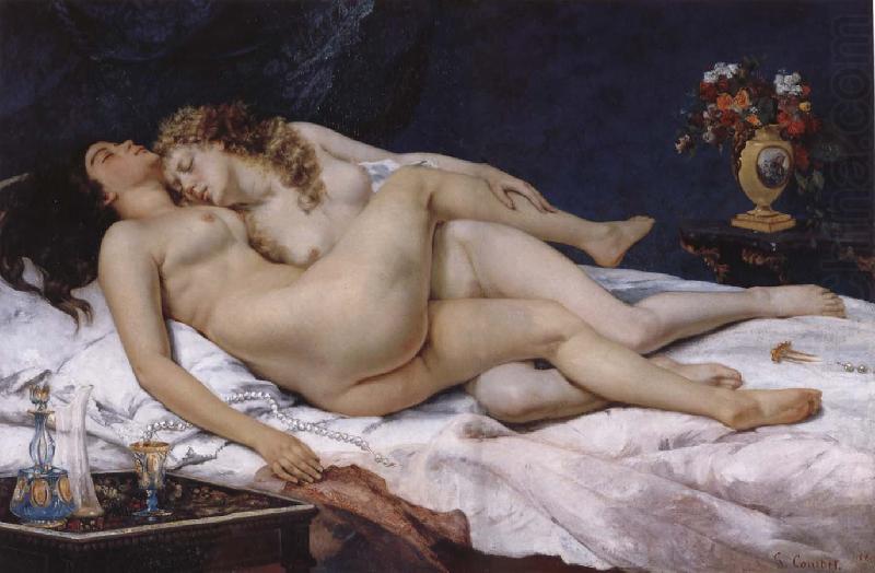 Sleep, Gustave Courbet